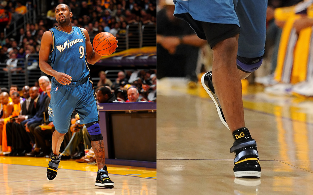 gilbert arenas dolce - The time when Gilbert Arenas played with Dolce & Gabbana sneakers